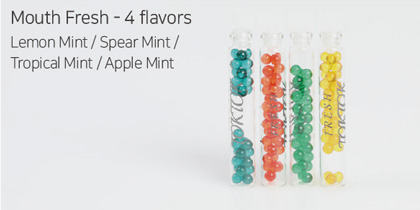 Inter Dental Brush Moth Fresh - 4 flavors (Lemo Mint / Spear Mint / Tropical Mint / Apple Mint)