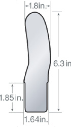 #4 Lingual Adult 176-4154